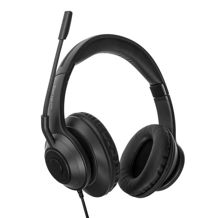Targus Wired Stereo USB-A Dual Ear Headset with Microphone with dedicated Audio Control  - Black