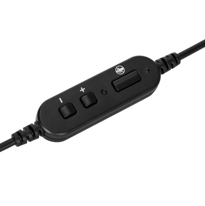 Targus Wired Stereo USB-A Dual Ear Headset with Microphone with dedicated Audio Control  - Black