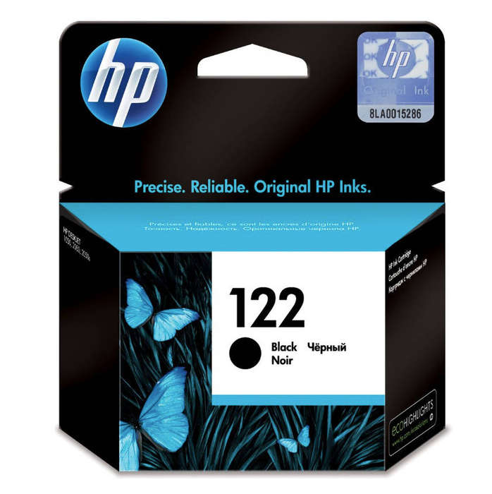 HP 122 Black Inkjet Print Cartridge