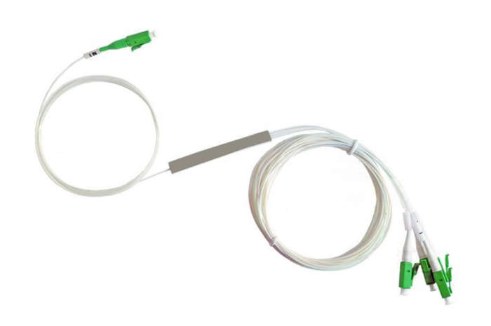 Fibre Splitter Blockless LC APC SM 1-4