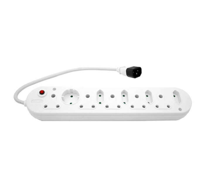 Multi Plug 5x16A 5x5A 0.5m IEC Cord