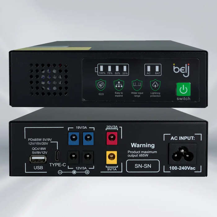 Belj Mini UPS Mini POE 60W LFP