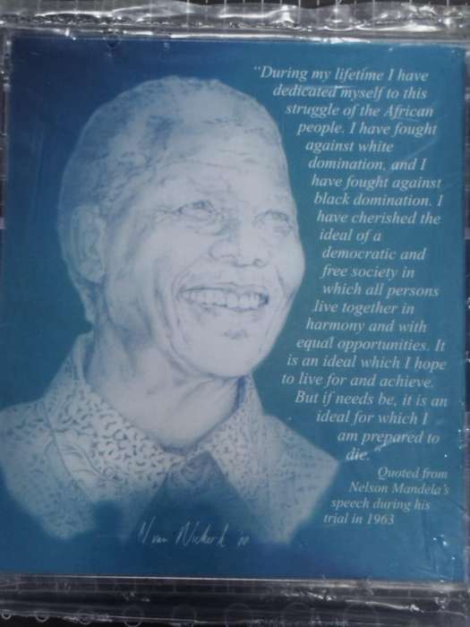  Mandela Legacy Collectors Combo  2000 R5 Proof + 2018 R50 Centenary + 1993 Nobel Peace Prize