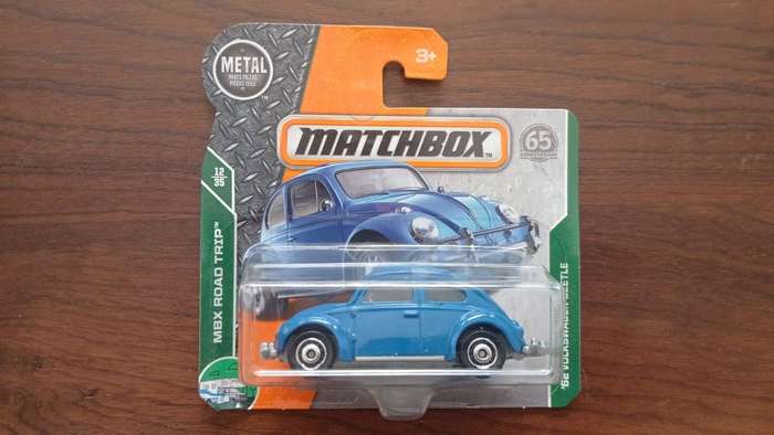 Matchbox Road Trip 12 35 62 Volkswagen Beetle 16 125 Blue