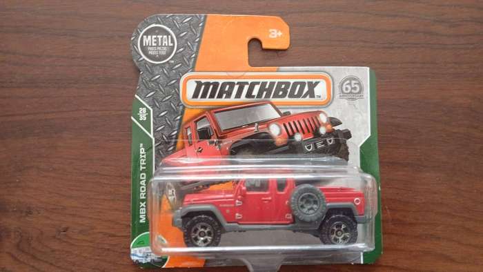 Matchbox Power Grabs #106 '05 Jeep Gladiator FIRECRACKER RED | FSB
