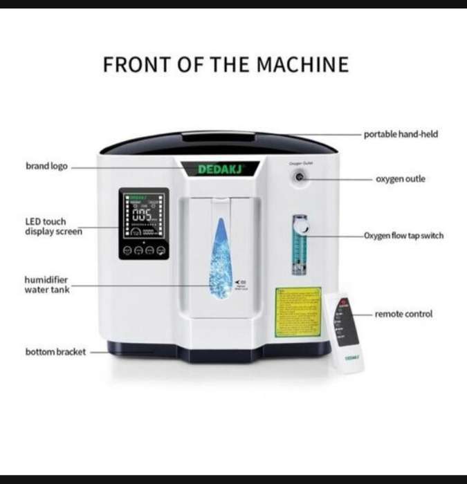 7L Home Oxygen Concentrator - Dedakj