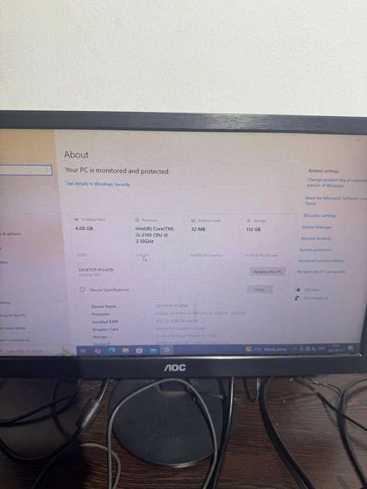 Dell Optiplex 390 (Complete Desktop + Multifuntion Colour Printer)
