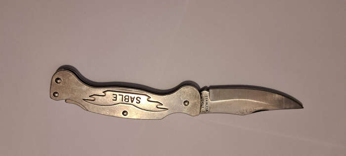 Sable Metal Folding Knife