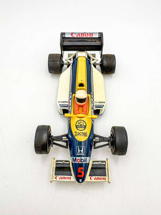 Scalextric C.426 Williams Honda FW11  1:32 Scale Slot Car (Used, Boxed, All Original)
