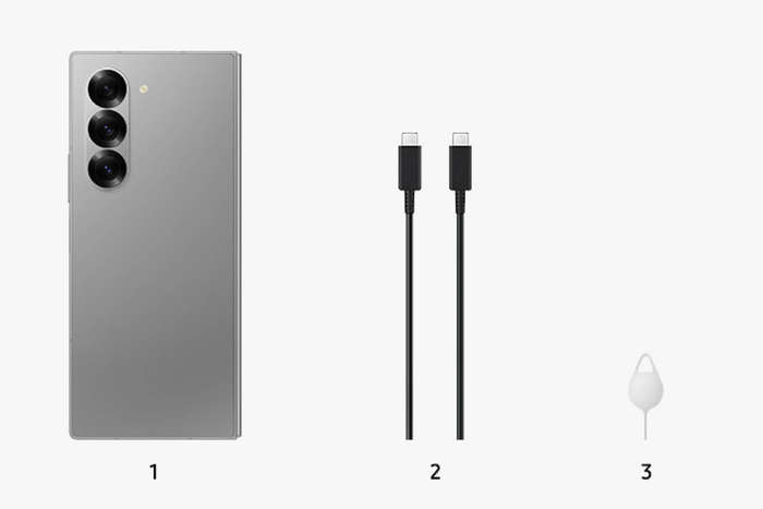 SAMSUNG ZFOLD6 512GB Silver Shadow