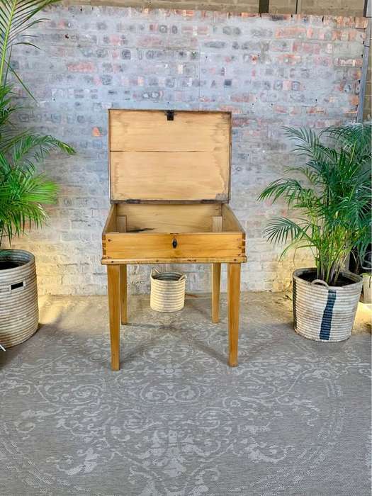 Vintage Oregon Pine Writing Desk