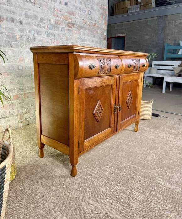 Antique French Oak Sideboard