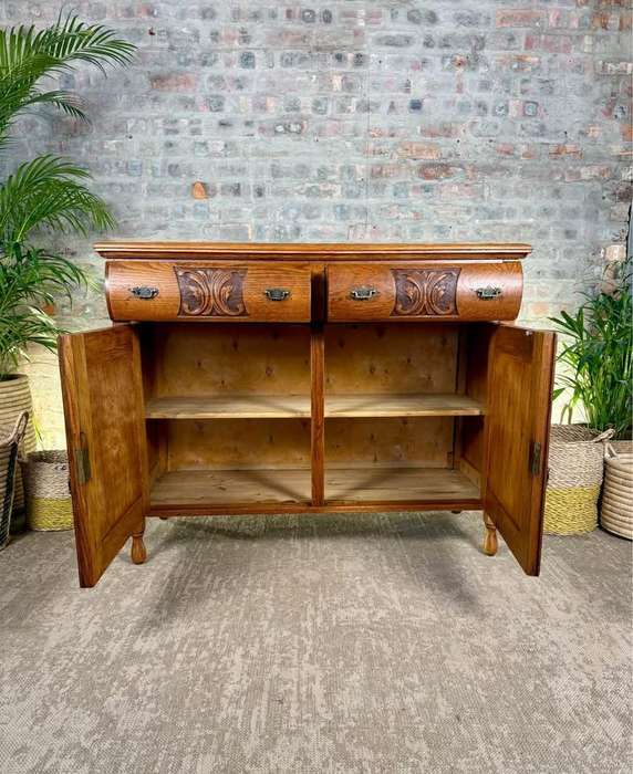 Antique French Oak Sideboard