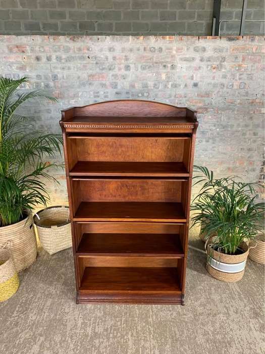 Vintage Oak Globe Wernicke 4 Tier Barristers Bookcase/Bookshelf