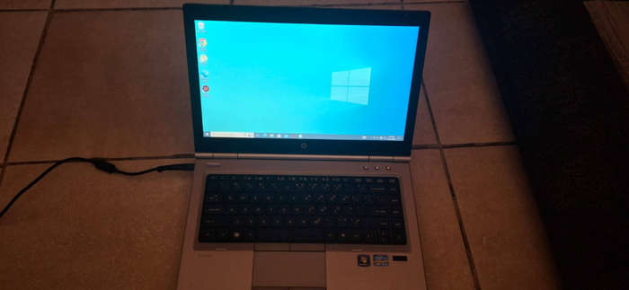 A Box of 5 Laptops