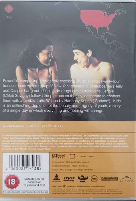 Kids (1995) DVD