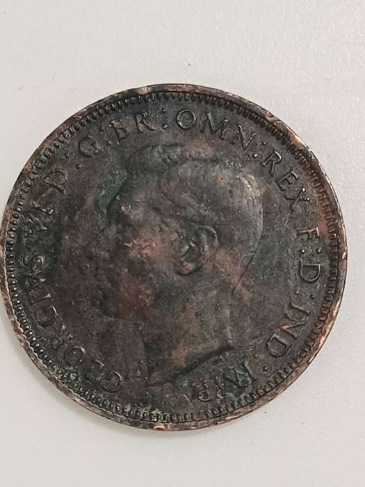 British Half Penny 1943