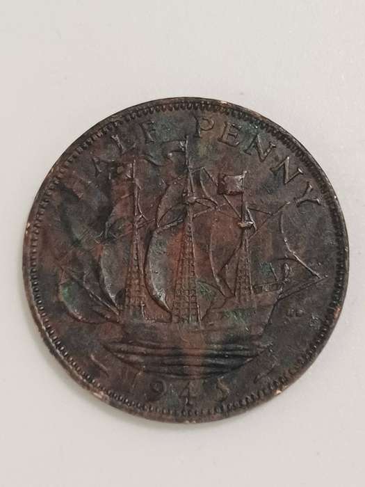 British Half Penny 1943