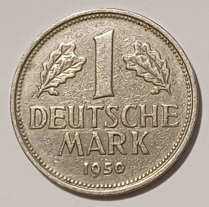 1 Deutsche Mark 1950 - Federal Republic of Germany