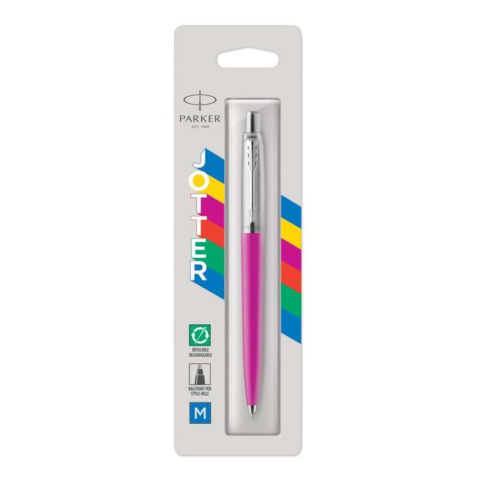 Parker Jotter Standard Magenta with Chrome Trim
