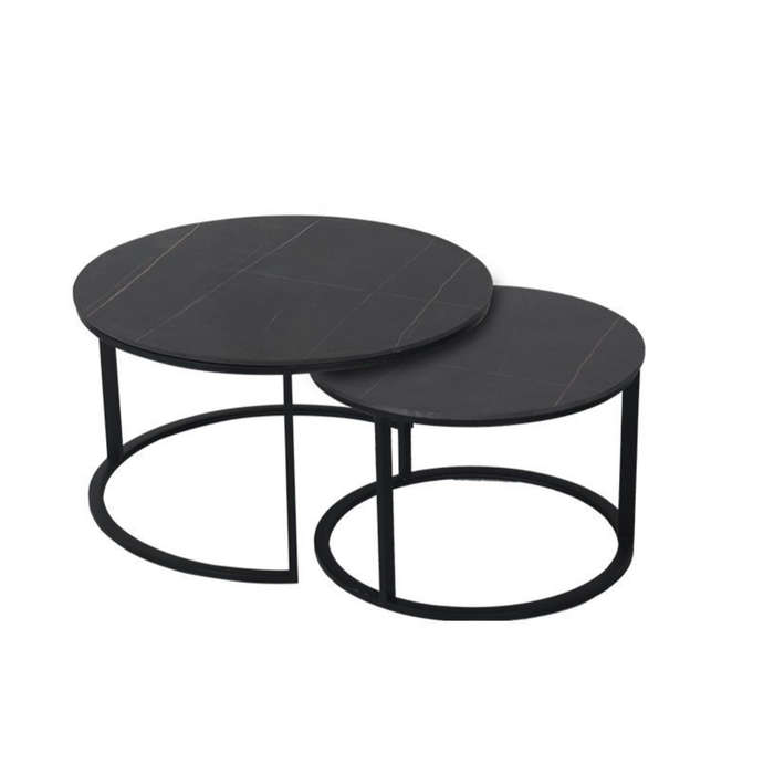Prestige Home - Donna Nesting Table - Black