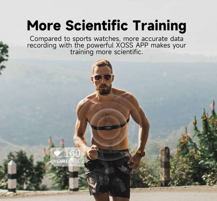 XOSS X2 Heart Rate Monitor Chest Strap
