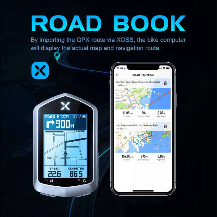 XOSS NAV+ Cycling Computer