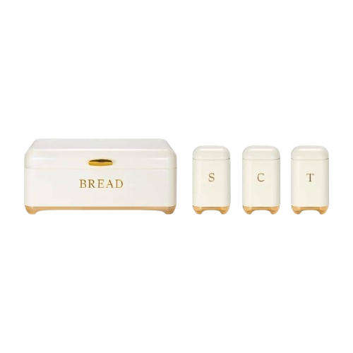 Bread Bin and Canister Set