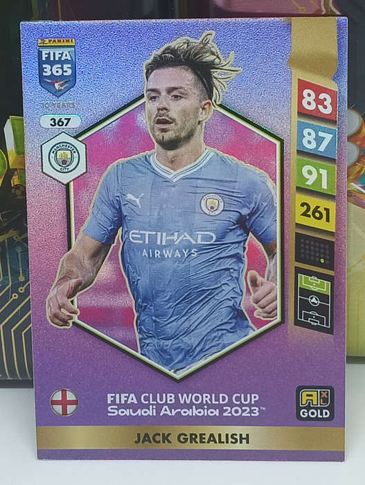 PANINI- FIFA365 2025- FIFA CLUB- JACK GREALISH #367