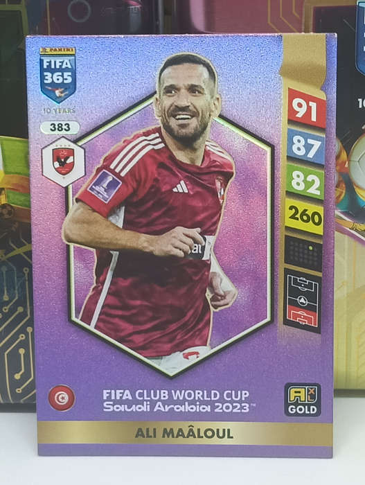 PANINI- FIFA365 2025- FIFA CLUB- ALI MAALOUL #383
