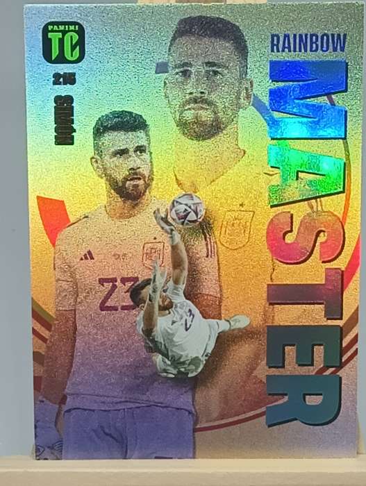 UNAI SIMON- PANINI- TOP CLASS 2024- RAINBOW MASTER- FOIL #215