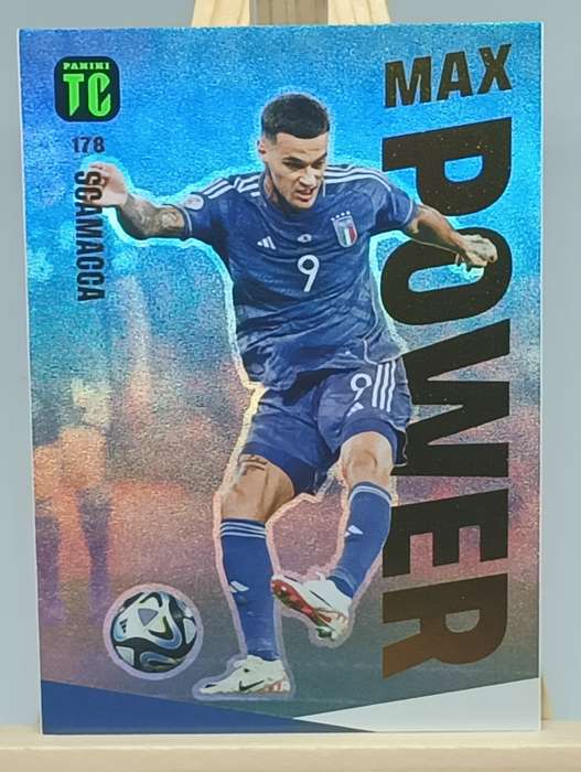 GIANLUCA SCAMACCA- PANINI- TOP CLASS 2024- MAX POWER- FOIL #178