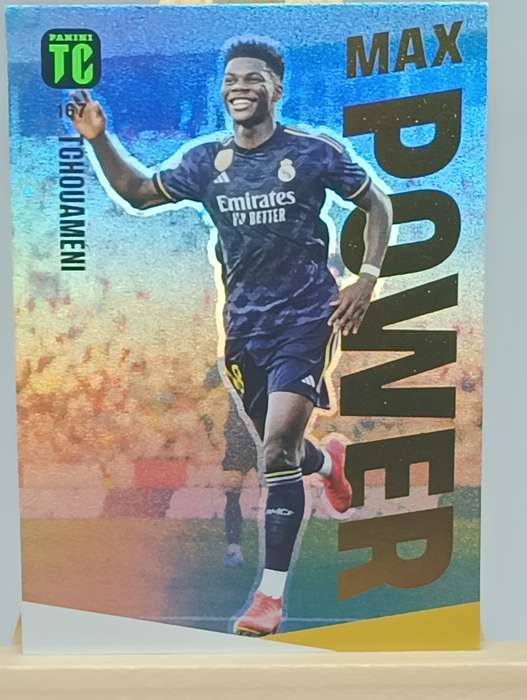 AURELIEN TCHOUAMENI- PANINI- TOP CLASS 2024- MAX POWER- FOIL #167