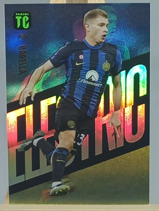 NICOLA BARELLA- PANINI- TOP CLASS 2024- ELECTRIC- FOIL #150