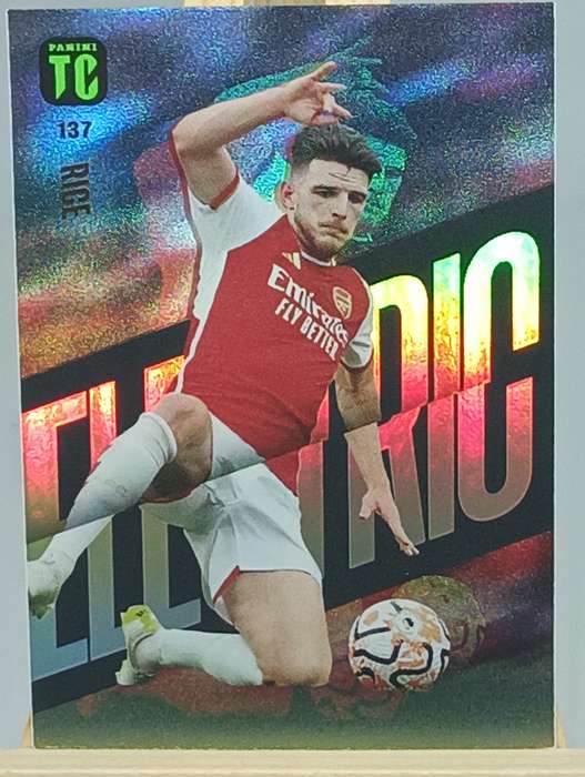 DECLAN RICE- PANINI- TOP CLASS 2024- ELECTRIC- FOIL #137