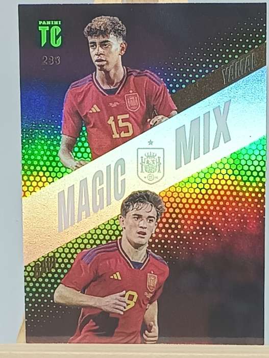 YAMAL/ GAVI- PANINI- TOP CLASS 2024- MAGIC MIX- FOIL #233