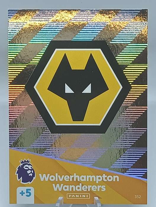 2024/25- PANINI- ADRENALYN XL- PREMIER LEAGUE- CLUB CREST- WOLVERHAMPTON WANDERERS #352