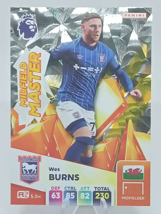 2024/25- PANINI- ADRENALYN XL- PREMIER LEAGUE- MIDFIELD MASTER- WES BURNS #400