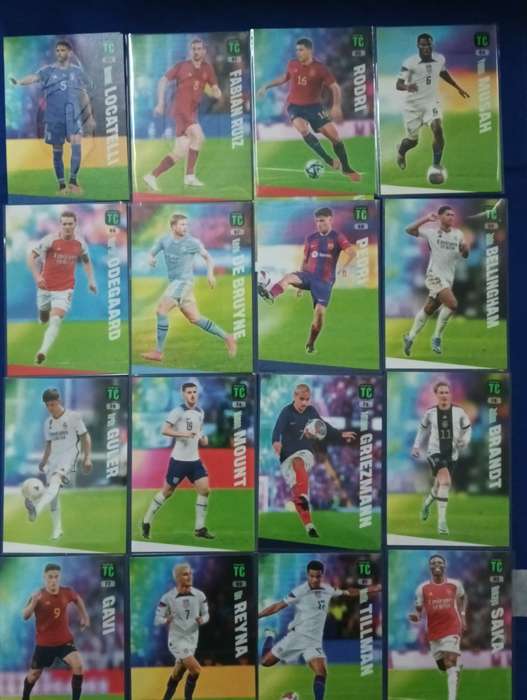 Soccer cards - Panini - Top Class 2024 - Lot of 117 cards. No doubles.