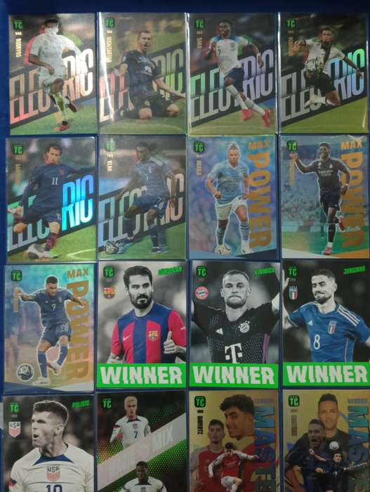 Soccer cards - Panini - Top Class 2024 - Lot of 117 cards. No doubles.