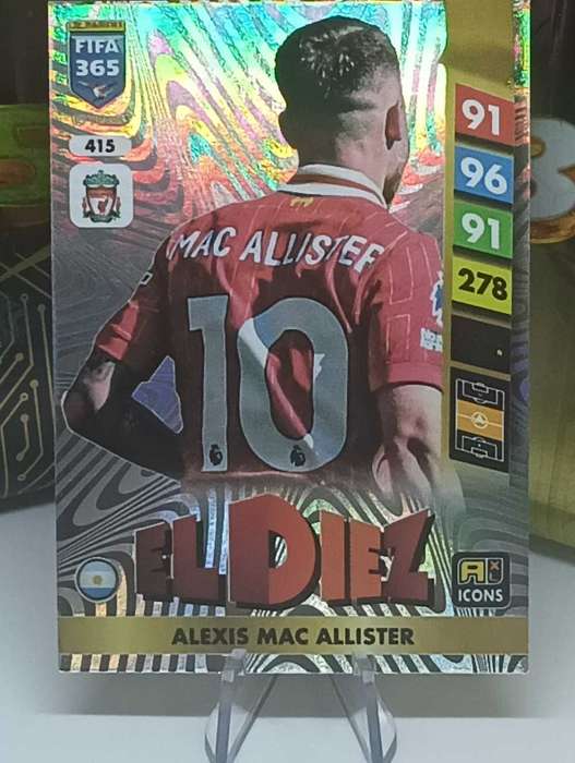 PANINI- FIFA365 2025- EL DIEZ- ALEXIS MAC ALLISTER #415