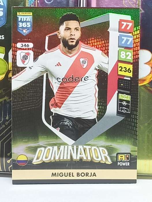 PANINI- FIFA365 2025- DOMINATOR- MIGUEL BORJA #346
