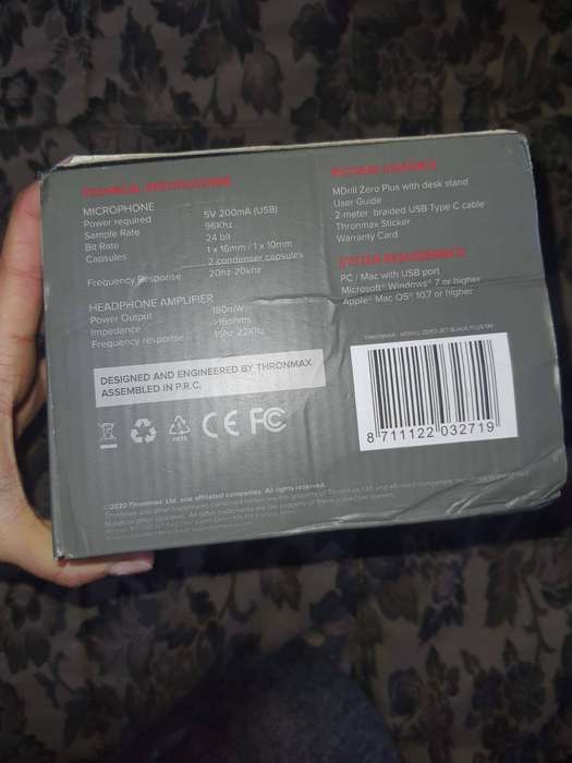 Thronmax Mdrill Zero Plus Microphone