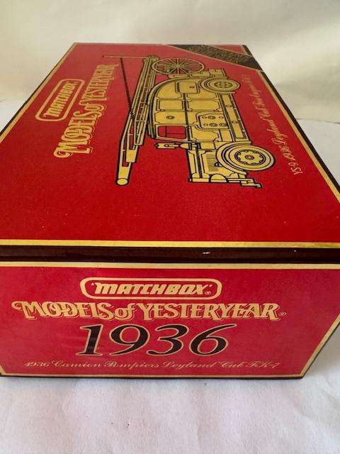 Matchbox MOYY YS-9 - Special Edition - 1936 Leyland "Cub" Fire Engie FK-7