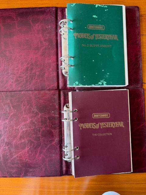Matchbox MOYY First & Second Edition folders