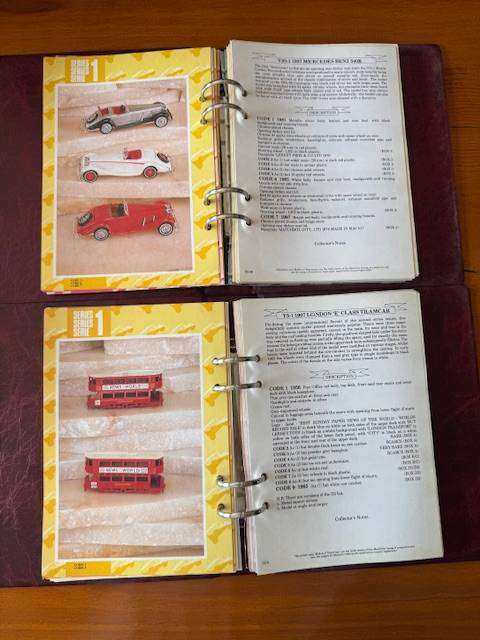 Matchbox MOYY First & Second Edition folders
