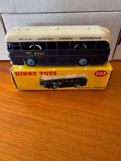 Dinky Toys 283 - Meccano - B.O.A.C Autocar Autobus