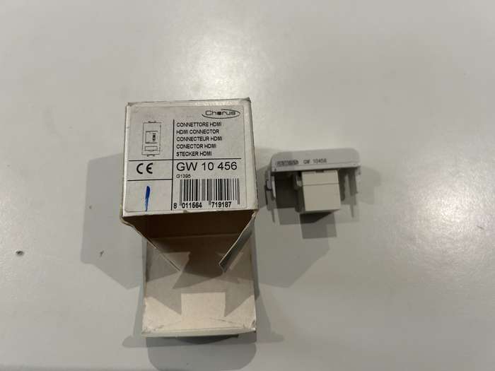 CHORUS HDMI CONNECTION WHITE GW10456 GEWISS