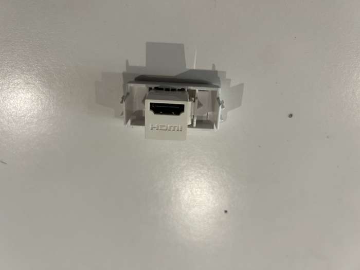 CHORUS HDMI CONNECTION WHITE GW10456 GEWISS
