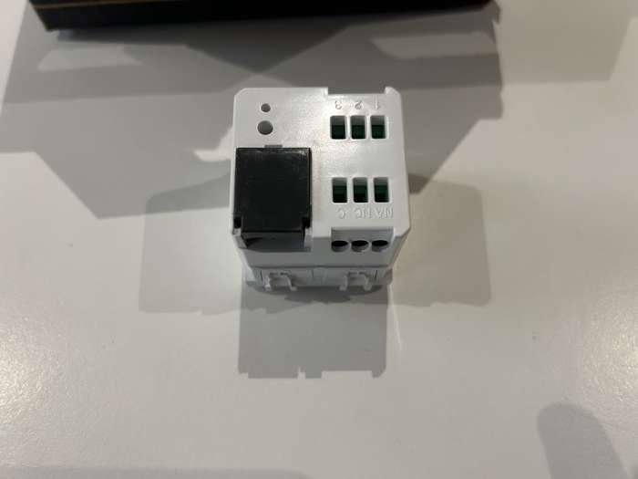 KNX EASY TIMED THERMOSTAT/SLAVE WHITE GW10765H